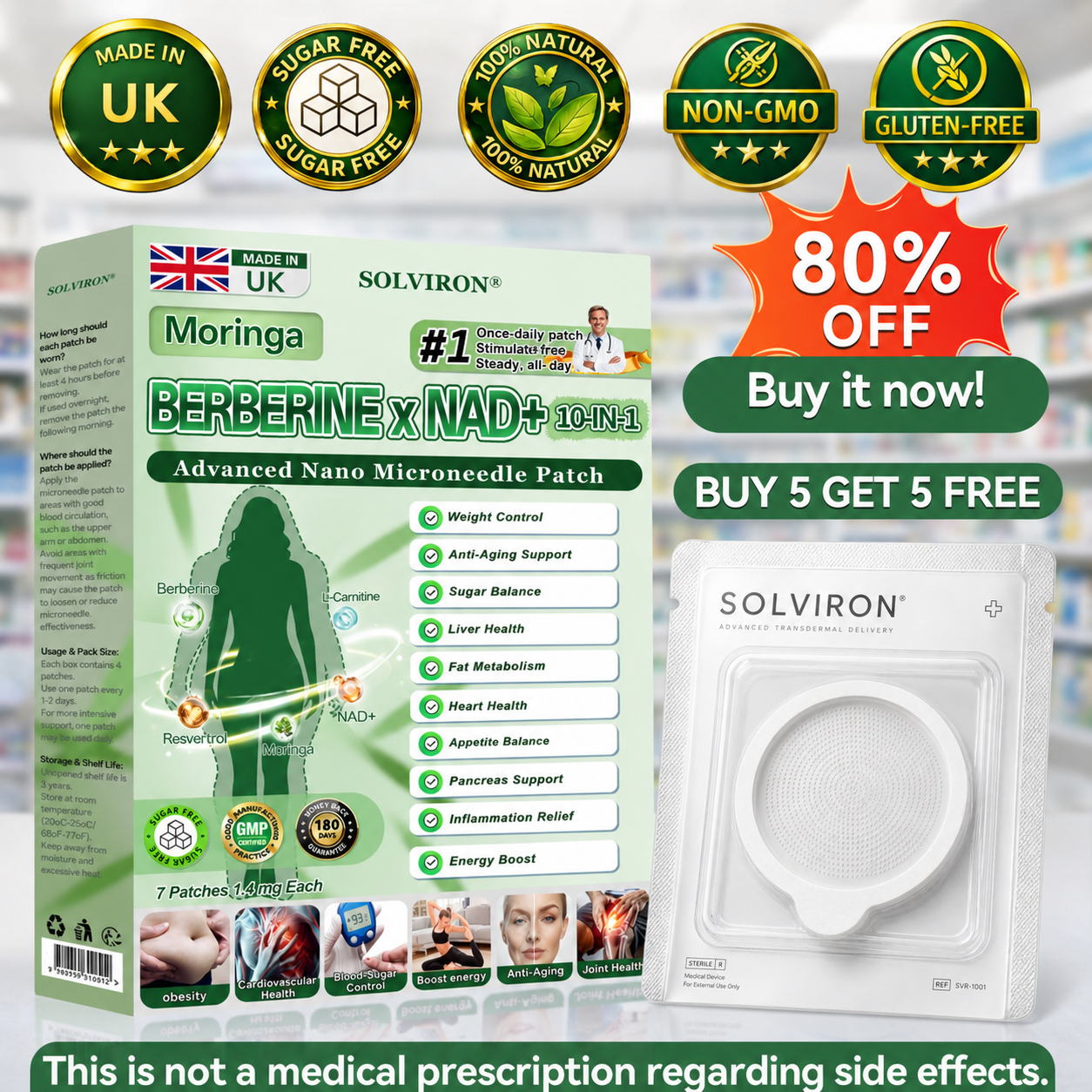 𝐏𝐡𝐲𝐬𝐢𝐜𝐢𝐚𝐧 𝐅𝐨𝐫𝐦𝐮𝐥𝐚𝐭𝐞𝐝🕳️ |𝐒𝐎𝐋𝐕𝐈𝐑𝐎𝐍® 𝐔𝐩𝐠𝐫𝐚𝐝𝐞𝐝 𝐋𝐚𝐫𝐠𝐞-𝐂𝐨𝐯𝐞𝐫𝐚𝐠𝐞 𝟏𝟎-𝐢𝐧-𝟏 𝐀𝐝𝐯𝐚𝐧𝐜𝐞𝐝 𝐍𝐚𝐧𝐨 𝐌𝐢𝐜𝐫𝐨𝐧𝐞𝐞𝐝𝐥𝐞 𝐏𝐚𝐭𝐜𝐡  (𝐄𝐱𝐩𝐞𝐫𝐢𝐞𝐧𝐜𝐞 𝐕𝐢𝐬𝐢𝐛𝐥𝐞 𝟕-𝐃𝐚𝐲 𝐑𝐞𝐬𝐮𝐥𝐭𝐬)